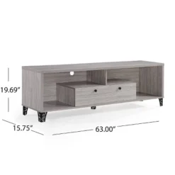 65" Celine Mid Century Modern Entertainment Unit - Christopher Knight Home -Furniture Promotion Series GUEST 364c4d11 71e7 4800 ba2b 930e8f59d66a
