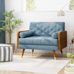 Frankie Mid Century Modern Club Chair - Christopher Knight Home