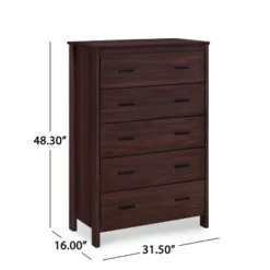 3pc Olimont Contemporary Dresser And Nightstand Set Walnut - Christopher Knight Home -Furniture Promotion Series GUEST 392bb0e2 f376 4f7d 84e7 d77248dead3a