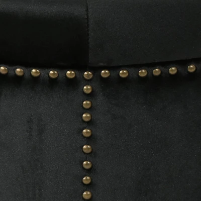 Tiernan Glam Velvet Tufted Ottoman - Christopher Knight Home 4 Tiernan Glam Velvet Tufted Ottoman - Christopher Knight Home - Image 4