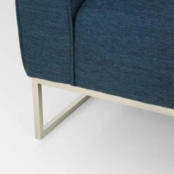 Canisbay Modern Sofa Navy Blue - Christopher Knight Home -Furniture Promotion Series GUEST 3cc766bb e5b4 41f8 83bb c910337c3318