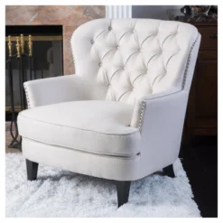 Tafton Tufted Club Chair - Christopher Knight Home