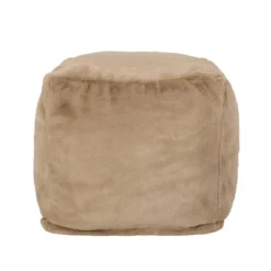 Cube Silkie Modern Glam Faux Fur Pouf - Christopher Knight Home -Furniture Promotion Series GUEST 3fe30d5c 8df0 46e0 a433 5b3108f8fa87
