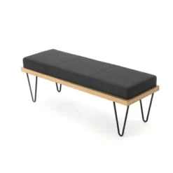 Elisha Industrial Modern Bench - Christopher Knight Home -Furniture Promotion Series GUEST 42c5b57c 0ca8 4333 a236 405e961a071f