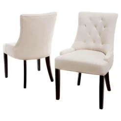 Set Of 2 Hayden Tufted Dining Chairs - Christopher Knight Home -Furniture Promotion Series GUEST 4401e8fb 6e0a 4c39 8ff9 01c1330e627a