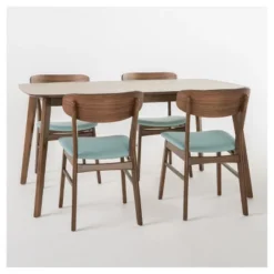 5pc Lucious 60" Dining Set - Christopher Knight Home 17 5pc Lucious 60" Dining Set - Christopher Knight Home -Furniture Promotion Series GUEST 44e174fc 2f2c 41c3 989f b035b60b49c3