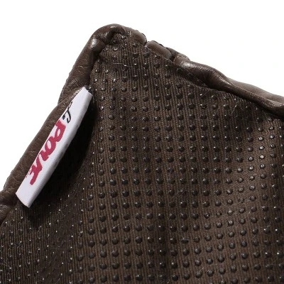 Baddow Contemporary Faux Leather Channel Stitch Rectangular Pouf - Christopher Knight Home 4 Baddow Contemporary Faux Leather Channel Stitch Rectangular Pouf - Christopher Knight Home - Image 4