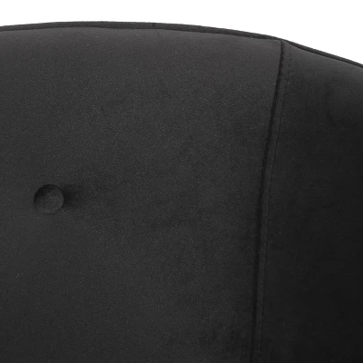 Brayer Modern Glam Tufted Velvet Loveseat - Christopher Knight Home 5 Brayer Modern Glam Tufted Velvet Loveseat - Christopher Knight Home - Image 5