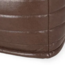 Baddow Contemporary Faux Leather Channel Stitch Rectangular Pouf - Christopher Knight Home 10 Baddow Contemporary Faux Leather Channel Stitch Rectangular Pouf - Christopher Knight Home -Furniture Promotion Series GUEST 4988b567 5bb6 4e3c 8517 90a7f2284953