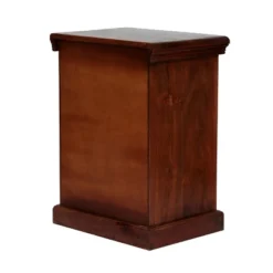 Pocatello Handcrafted Boho Mango Wood Nightstand Walnut - Christopher Knight Home -Furniture Promotion Series GUEST 49f45ec3 5e6c 42d1 a282 a09cea8312c7