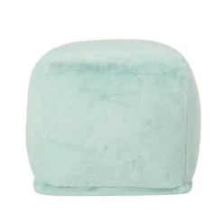 Cube Silkie Modern Glam Faux Fur Pouf - Christopher Knight Home -Furniture Promotion Series GUEST 4a21445f 4e89 4eb4 98cf 3f771f828212