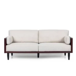 Sofia Mid-Century Modern Upholstered 3 Seater Sofa - Christopher Knight Home -Furniture Promotion Series GUEST 4a3c696c efad 40b2 a168 ae69b519f170