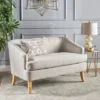 Sheena Mid Century Modern Loveseat - Christopher Knight Home
