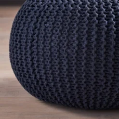 Abena Modern Knitted Cotton Round Pouf - Christopher Knight Home 12 Abena Modern Knitted Cotton Round Pouf - Christopher Knight Home -Furniture Promotion Series GUEST 4c0ffe99 2869 4421 b5be f1620d4fbe87