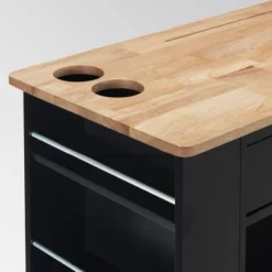 Cato Kitchen Cart Black - Christopher Knight Home 7 Cato Kitchen Cart Black - Christopher Knight Home -Furniture Promotion Series GUEST 4f99a31b 8092 4277 9573 8d939f925bb1