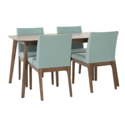 5pc Kwame 60" Dining Set - Christopher Knight Home -Furniture Promotion Series GUEST 4fe458a1 80f5 4401 bda8 c9899cc11da0