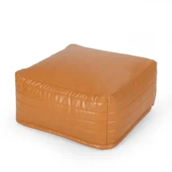 Baddow Contemporary Faux Leather Channel Stitch Rectangular Pouf - Christopher Knight Home 14 Baddow Contemporary Faux Leather Channel Stitch Rectangular Pouf - Christopher Knight Home -Furniture Promotion Series GUEST 5200a8fc 64b3 4156 bd77 87030ba0f2c5