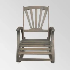 Sunview Acacia Wood Recliner Rocking Chair - Christopher Knight Home -Furniture Promotion Series GUEST 538f00a6 83fb 46e6 9496 dcd722f48680