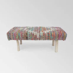 Laveta Boho Rectangular Bench - Christopher Knight Home -Furniture Promotion Series GUEST 5496961f e212 4b50 b539 63a236a40e34