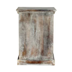 Tijeras Handcrafted Boho Mango Wood Nightstand Distressed White - Christopher Knight Home -Furniture Promotion Series GUEST 54cb1a80 3272 4ea6 a19e 3b9e9691c20e