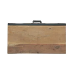 Burdine Handcrafted Boho Wood 3 Drawer Cabinet Natural/Black - Christopher Knight Home -Furniture Promotion Series GUEST 58c2f832 f8b9 43d7 9707 62e31441d319