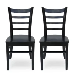 Set Of 2 Prestage Farmhouse Wooden Dining Chairs - Christopher Knight Home -Furniture Promotion Series GUEST 5926e36b 185a 4da4 9c84 d8f3e088c13b