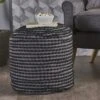 Rococco Round Pouf Ottoman - Christopher Knight Home
