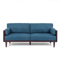Sofia Mid-Century Modern Upholstered 3 Seater Sofa - Christopher Knight Home -Furniture Promotion Series GUEST 59cd5d99 6ff7 40c0 9b2e 8c3bcc2b9ecd