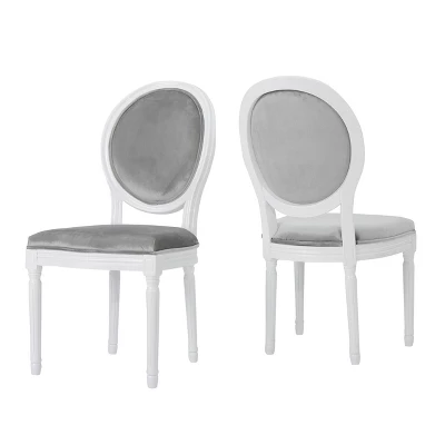 Set Of 2 Camille New Velvet Dining Chair - Christopher Knight Home 6 Set Of 2 Camille New Velvet Dining Chair - Christopher Knight Home - Image 6