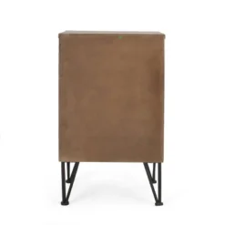 Pilster Contemporary End Table With Storage Walnut/Natural/Black - Christopher Knight Home 15 Pilster Contemporary End Table With Storage Walnut/Natural/Black - Christopher Knight Home -Furniture Promotion Series GUEST 5d5db542 3b81 40d3 9629 b118326a5e4d