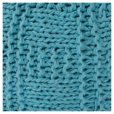 Yuny Handcrafted Modern Fabric Pouf - Christopher Knight Home 2 Yuny Handcrafted Modern Fabric Pouf - Christopher Knight Home - Image 2