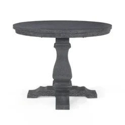 5pc Maria French Country Wood Expandable Dining Set Gray/Black - Christopher Knight Home -Furniture Promotion Series GUEST 5fa7085d eedc 418d 8537 113e85e91d0f