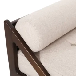 Rayle Contemporary Tufted Chaise Lounge With Rolled Accent Pillows - Christopher Knight Home 17 Rayle Contemporary Tufted Chaise Lounge With Rolled Accent Pillows - Christopher Knight Home -Furniture Promotion Series GUEST 6040e555 d49e 4221 89df b31580d0e9d6