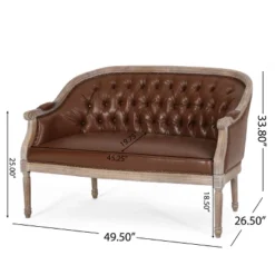 Faye Traditional Tufted Upholstered Loveseat - Christopher Knight Home 19 Faye Traditional Tufted Upholstered Loveseat - Christopher Knight Home -Furniture Promotion Series GUEST 607b71b1 fa29 469c a30d c0a1f810f07e