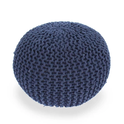 Moro Handcrafted Modern Cotton Pouf - Christopher Knight Home 12 Moro Handcrafted Modern Cotton Pouf - Christopher Knight Home - Image 12