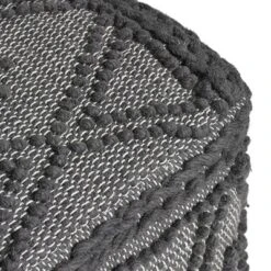 Fossa Boho Handcrafted Fabric Cube Pouf Charcoal - Christopher Knight Home 12 Fossa Boho Handcrafted Fabric Cube Pouf Charcoal - Christopher Knight Home -Furniture Promotion Series GUEST 612ec7fa 76dd 47d2 8798 e43d2eb1ed42
