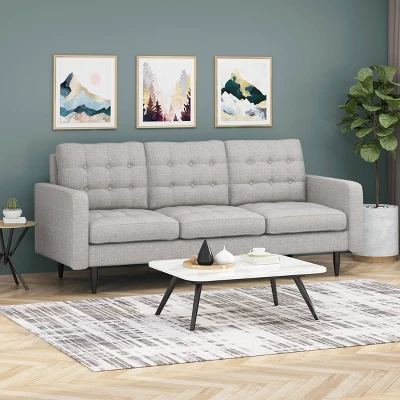 Adderbury Contemporary Tufted Sofa - Christopher Knight Home 1 Adderbury Contemporary Tufted Sofa - Christopher Knight Home