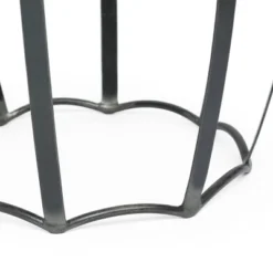 Wiers Modern Industrial Handcrafted Mango Wood Side Table Gray/Black - Christopher Knight Home -Furniture Promotion Series GUEST 654c12a9 fd92 4390 8cfb 6f73106be8cf