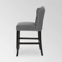 Set Of 2 Foxcroft Wingback Counter Height Barstools - Christopher Knight Home -Furniture Promotion Series GUEST 6697178f f133 48c6 9ec7 9a90e2f48e0f