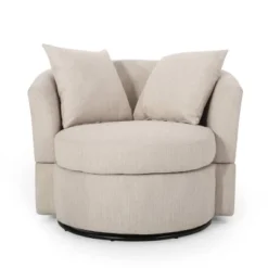 Smyrna Contemporary Upholstered Swivel Club Chair - Christopher Knight Home 18 Smyrna Contemporary Upholstered Swivel Club Chair - Christopher Knight Home -Furniture Promotion Series GUEST 66c8e5ef c4eb 4c64 aff4 7bfdc243a331