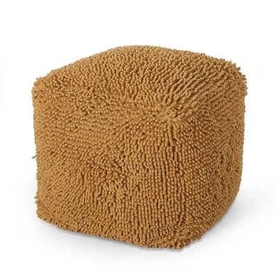 Moloney Modern Microfiber Chenille Cube Pouf - Christopher Knight Home 11 Moloney Modern Microfiber Chenille Cube Pouf - Christopher Knight Home - Image 11