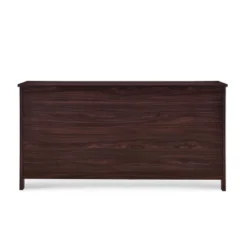 3pc Olimont Contemporary Double Dresser And Nightstand Set Walnut - Christopher Knight Home -Furniture Promotion Series GUEST 69114604 52f5 4ca9 9100 9337df844b01