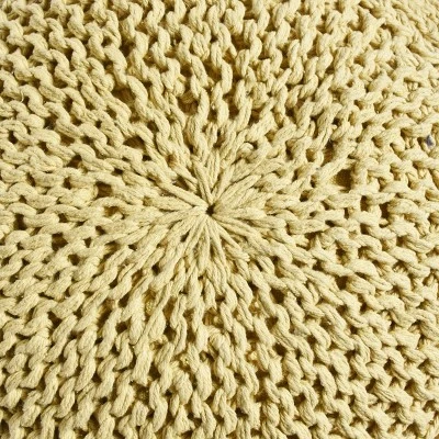 Yuny Handcrafted Modern Fabric Pouf - Christopher Knight Home 5 Yuny Handcrafted Modern Fabric Pouf - Christopher Knight Home - Image 5