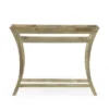Meagher Rustic Handcrafted Mango Wood Console Table Natural - Christopher Knight Home