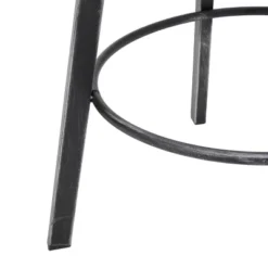 Set Of 2 Jutte Modern Industrial Firwood Adjustable Height Swivel Barstools Antique/Black Brushed Silver - Christopher Knight Home -Furniture Promotion Series GUEST 73770687 e1fc 4e38 81fe 37aba1908fdc