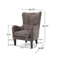 Lorenzo High Back Chair - Christopher Knight Home -Furniture Promotion Series GUEST 73bf3204 137d 440c b9c2 4e82383fe65e