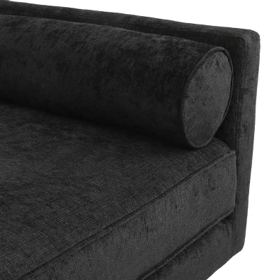 Cagle Mid Century Modern Fabric Chaise Lounge - Christopher Knight Home 6 Cagle Mid Century Modern Fabric Chaise Lounge - Christopher Knight Home - Image 6