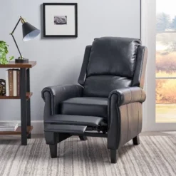 Haddan Faux Leather Recliner Club Chair - Christopher Knight Home -Furniture Promotion Series GUEST 75d21fa8 ad8d 49e5 bc5c 9d988ef35be0