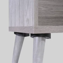 Chandelle 2pc Mid-Century Entertainment Center Set Gray Oak - Christopher Knight Home -Furniture Promotion Series GUEST 78e5b2aa ca68 4453 b2a7 5c9f56c7346f