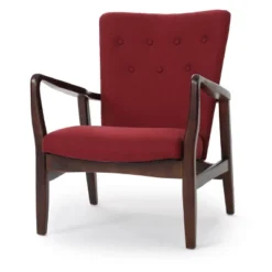 Becker Upholstered Armchair - Christopher Knight Home -Furniture Promotion Series GUEST 79578a1e ac9d 4ef7 9d7c 6c4329f58d32